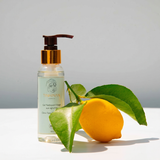 Gel nettoyant visage aux agrumes