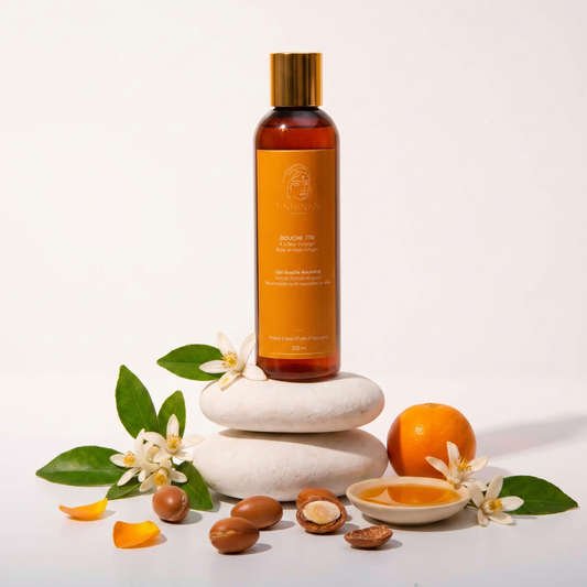 Gel douche ITRI : Fleur d'oranger, riche en huile d'argan